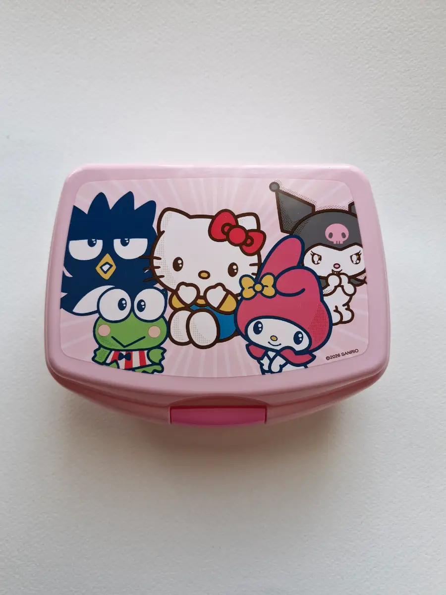 Pink Hello Kitty Snack Box