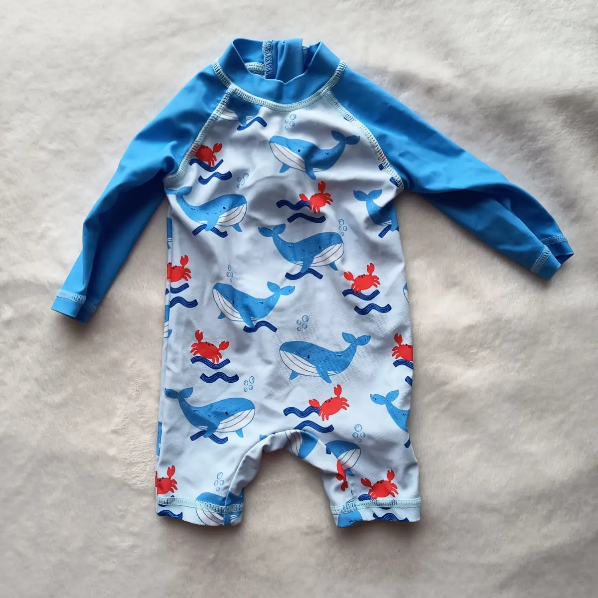 Matalan blue baby swimsuit size 0-3 months