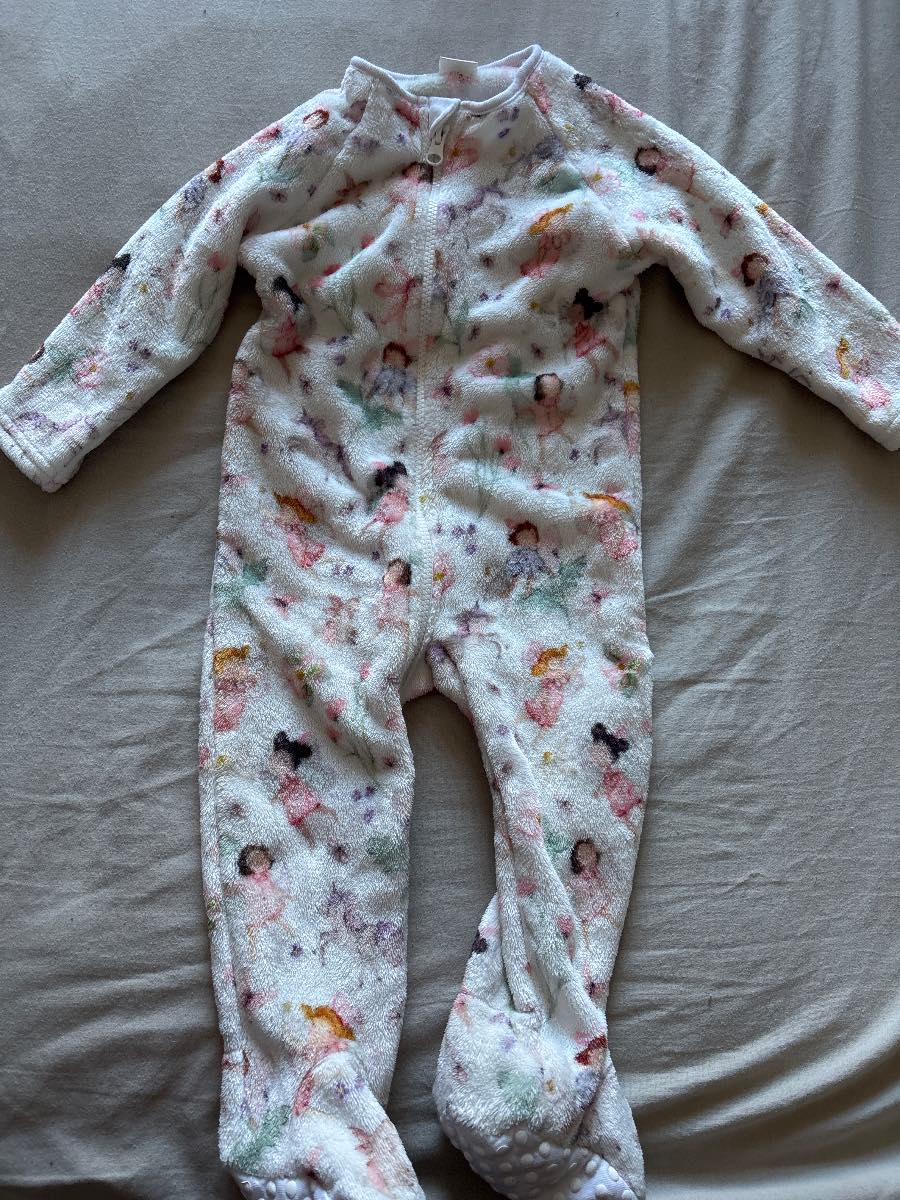 Next fleece fairy onesie 12-18 mths