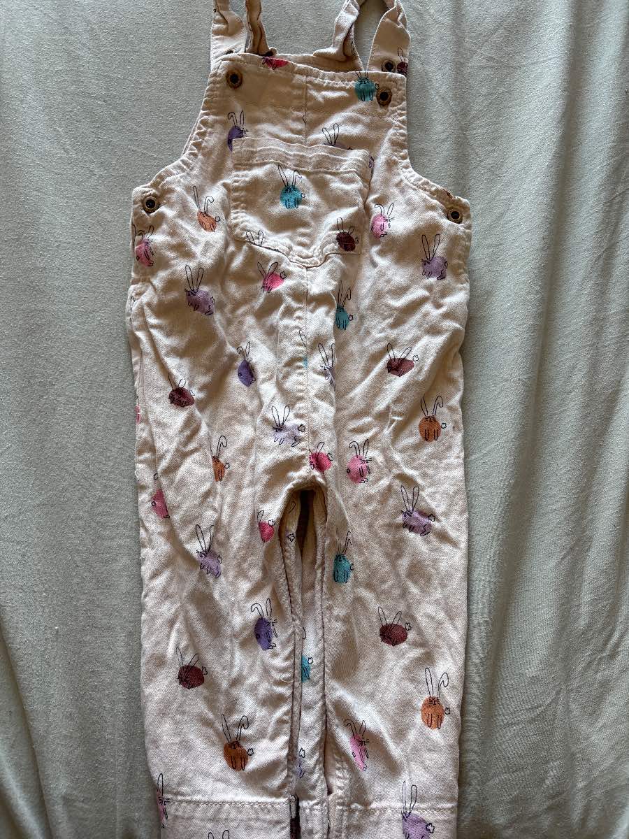 Next bunny dungarees 12-18 mths