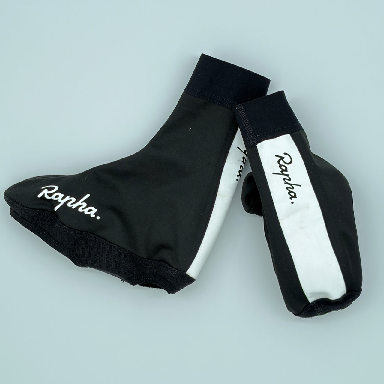 Rapha Pro Team Overshoes - XS - Black / White - Very Good Used Condition