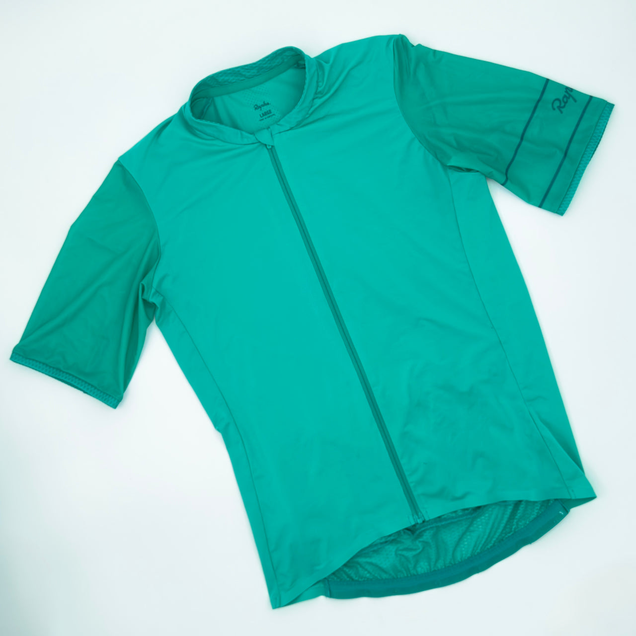 Rapha Women's Lightweight Souplesse Jersey II - L - Teal - Very Good Used Condition