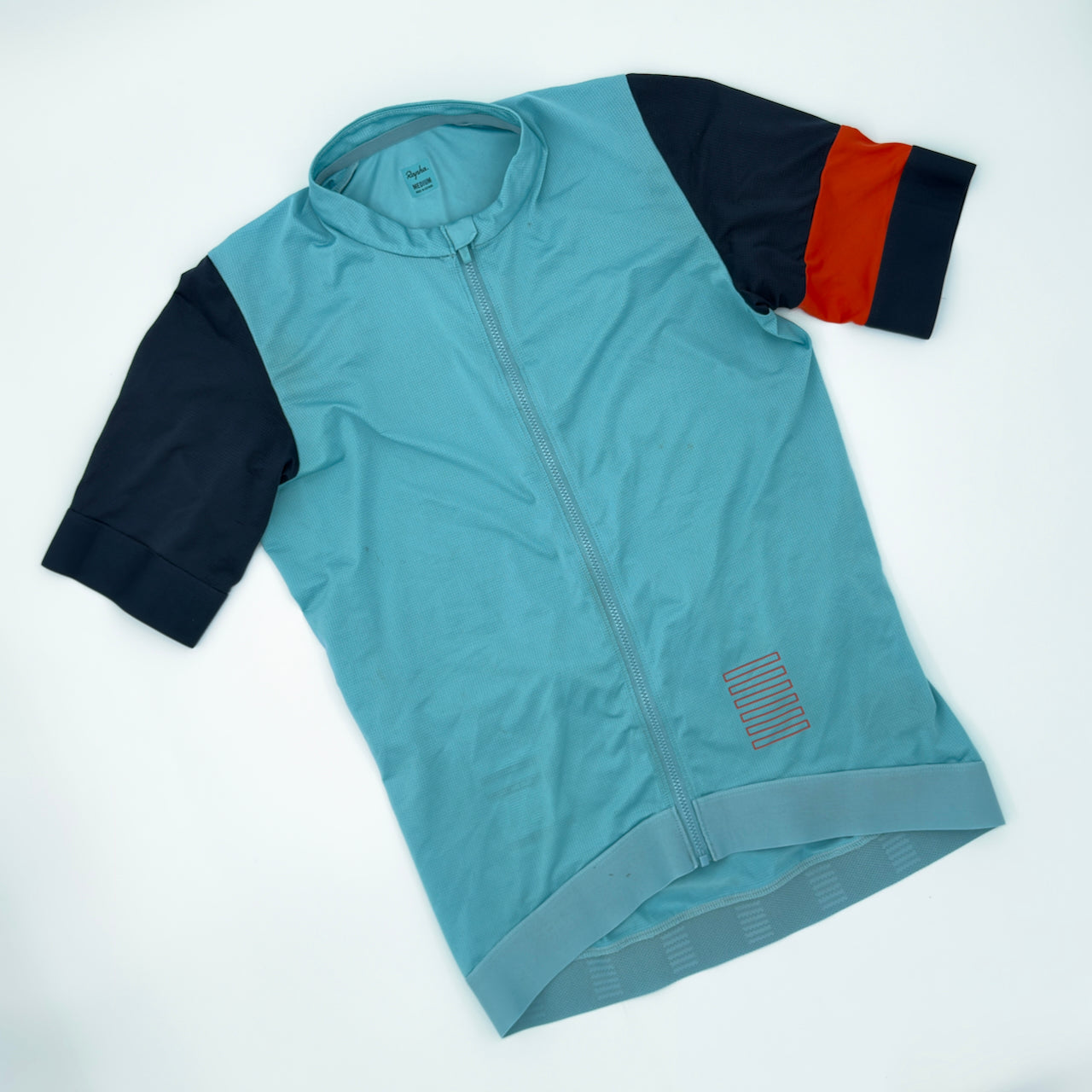 Rapha Men's Pro Team Training Jersey - M - Light Blue / Navy - Good Used Condition