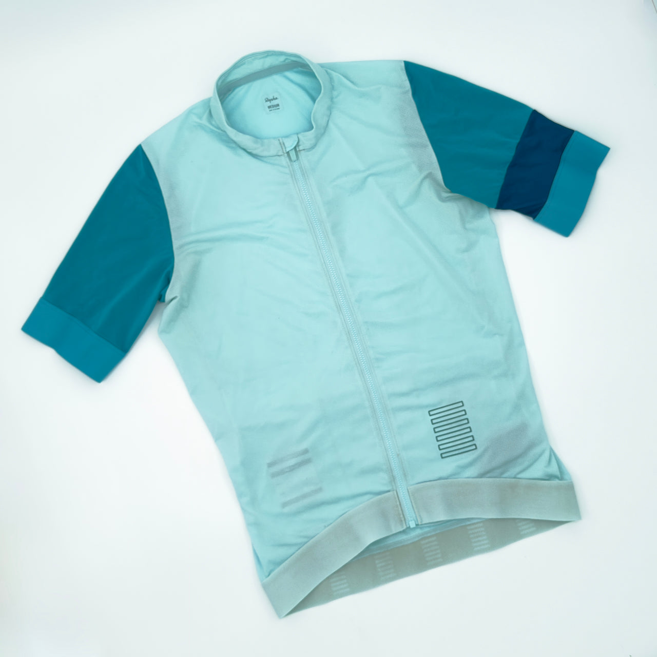 Rapha Men's Pro Team Training Jersey - M - Pale Blue / Teal - Good Used Condition