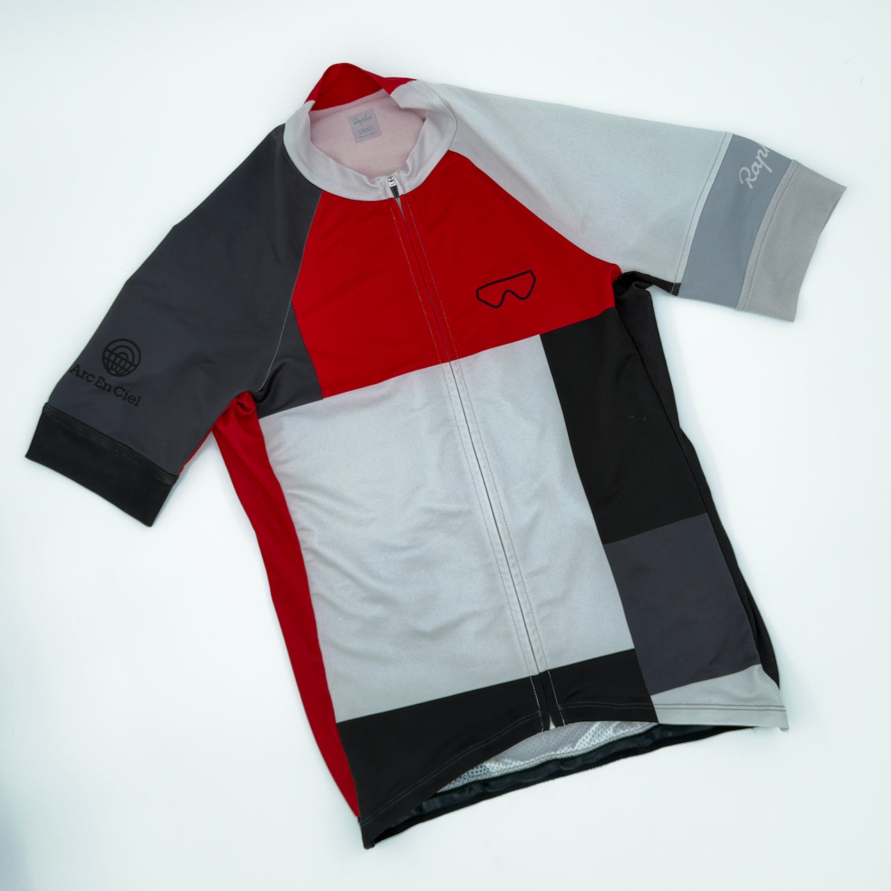 Rapha Men's Trade Team Jersey - S - Red / Grey / Black - Very Good Used Condition