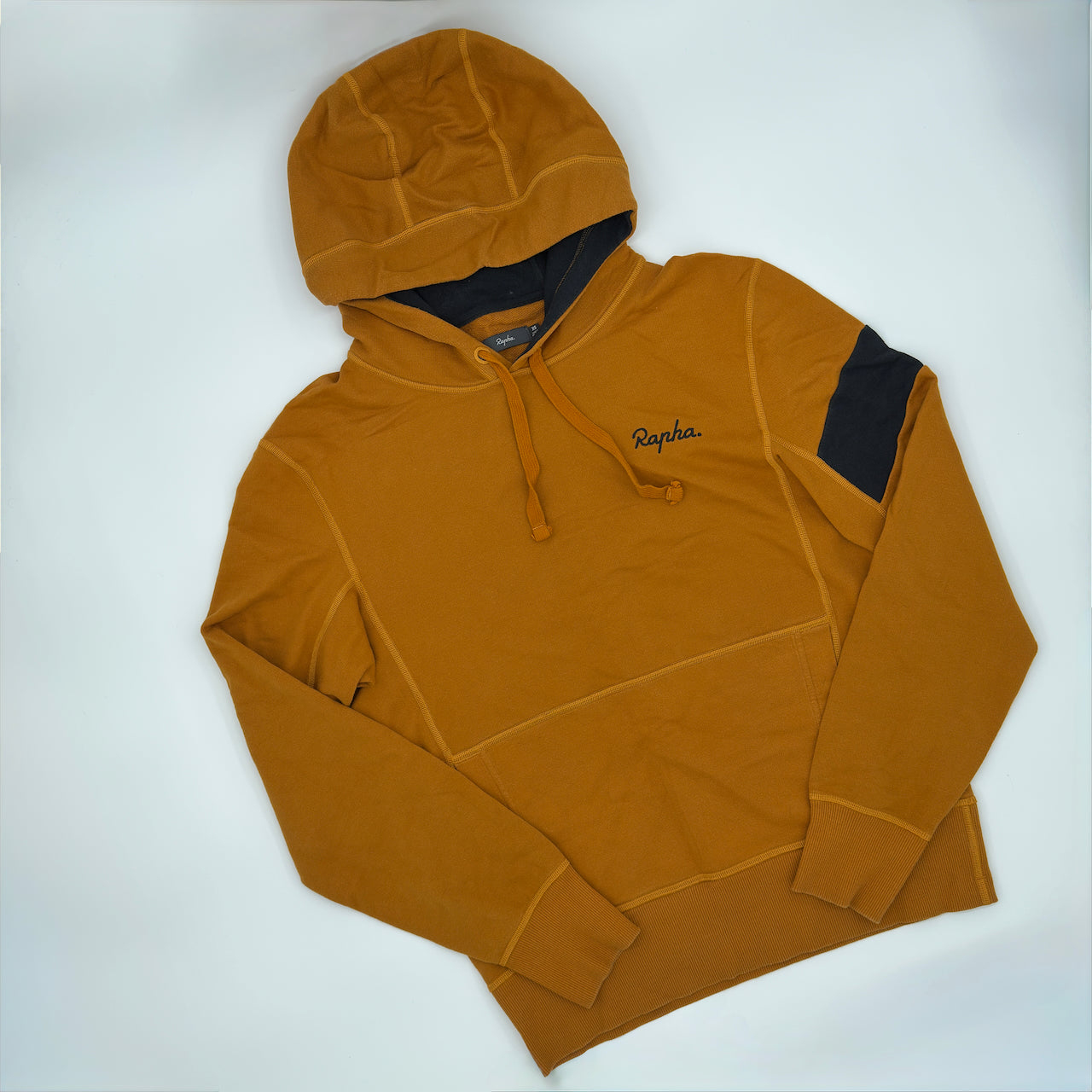 Rapha Trail Hoodie - XS - Mustard - Excellent Used Condition