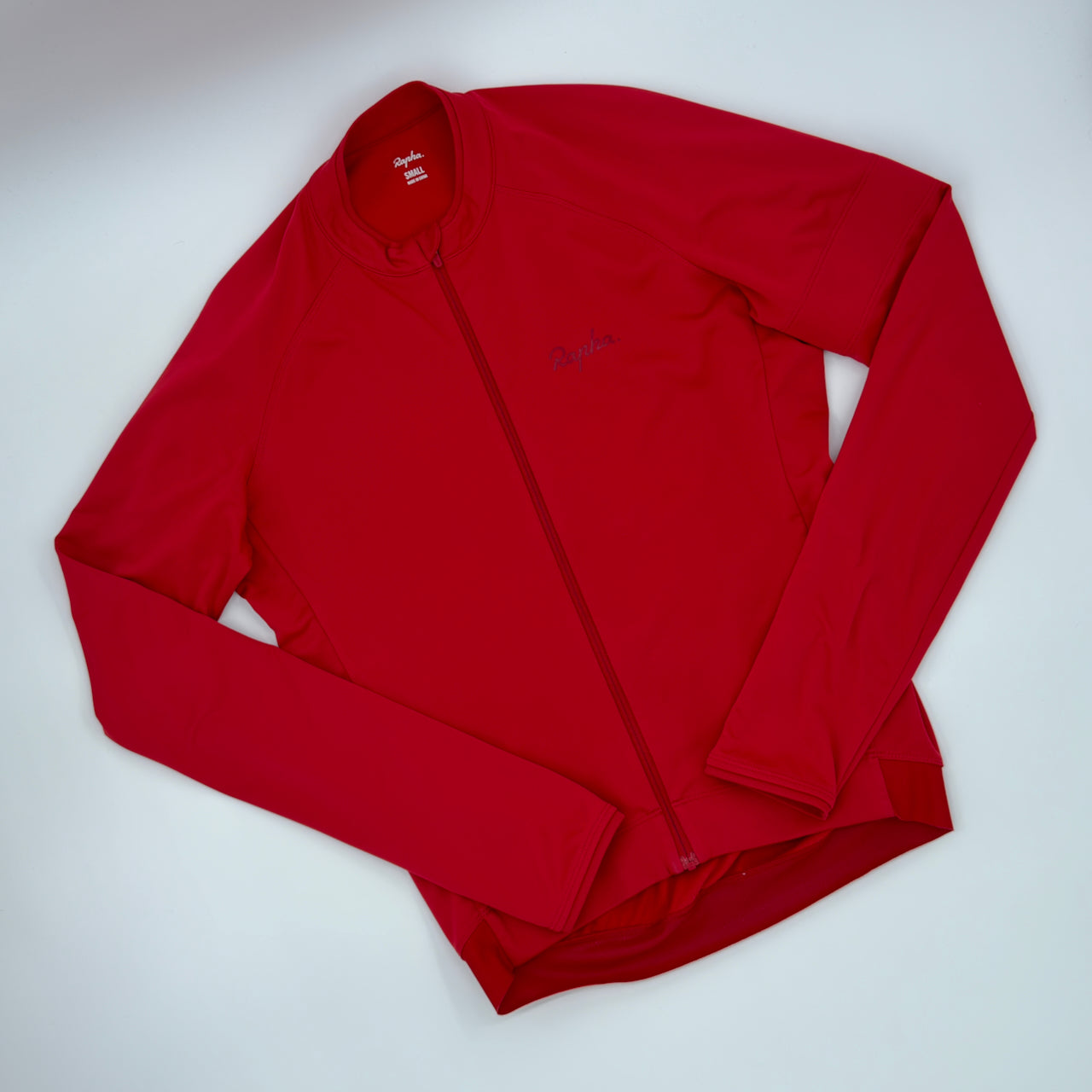 Rapha Men's Long Sleeve Core Jersey - S - Red - Excellent Used Condition