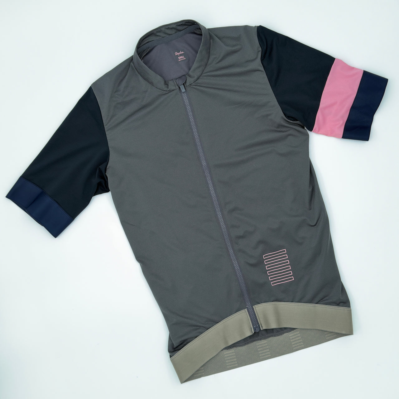 Rapha Men's Pro Team Training Jersey - S - Grey / Black - Excellent Used Condition