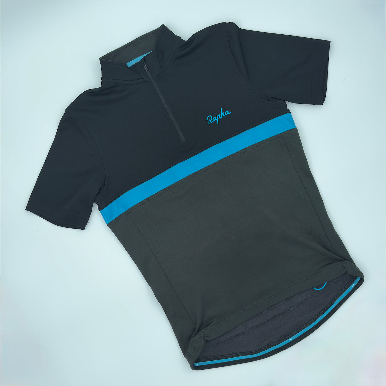 Rapha Men’s Team Sky Club Jersey - M - Black / Grey - Excellent Used Condition