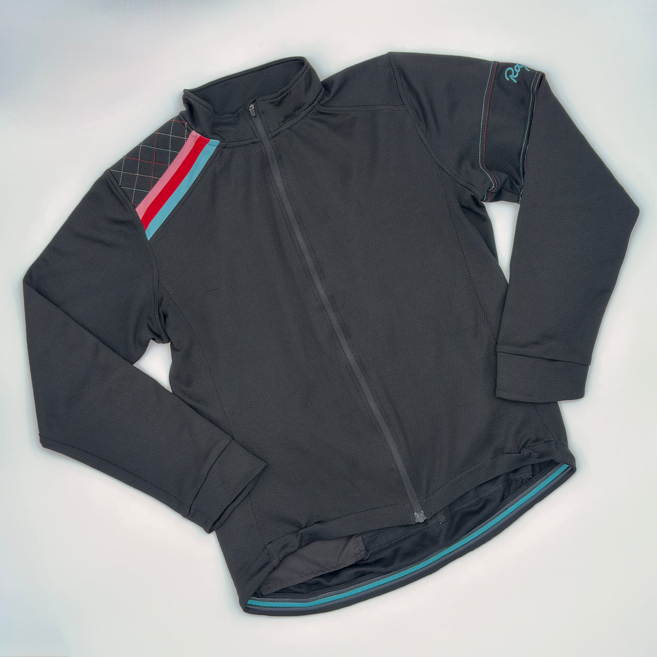 Rapha Men's Cross Jersey - M - Black/Pink/Red/Blue - Very Good Used Condition