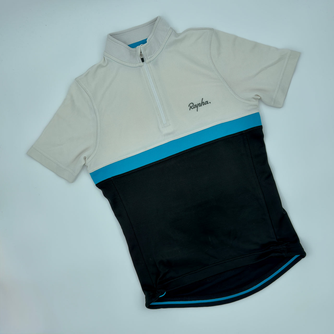 Rapha Team Sky Club Jersey - S - White / Black - Very Good Used Condition