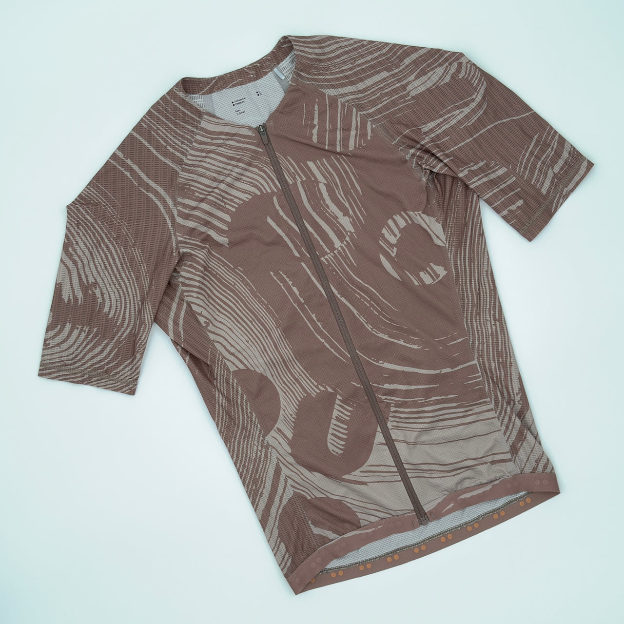 Universal Colours Men's Spectrum Light Short Sleeve Jersey - XS - Brown / Taupe - Excellent Used