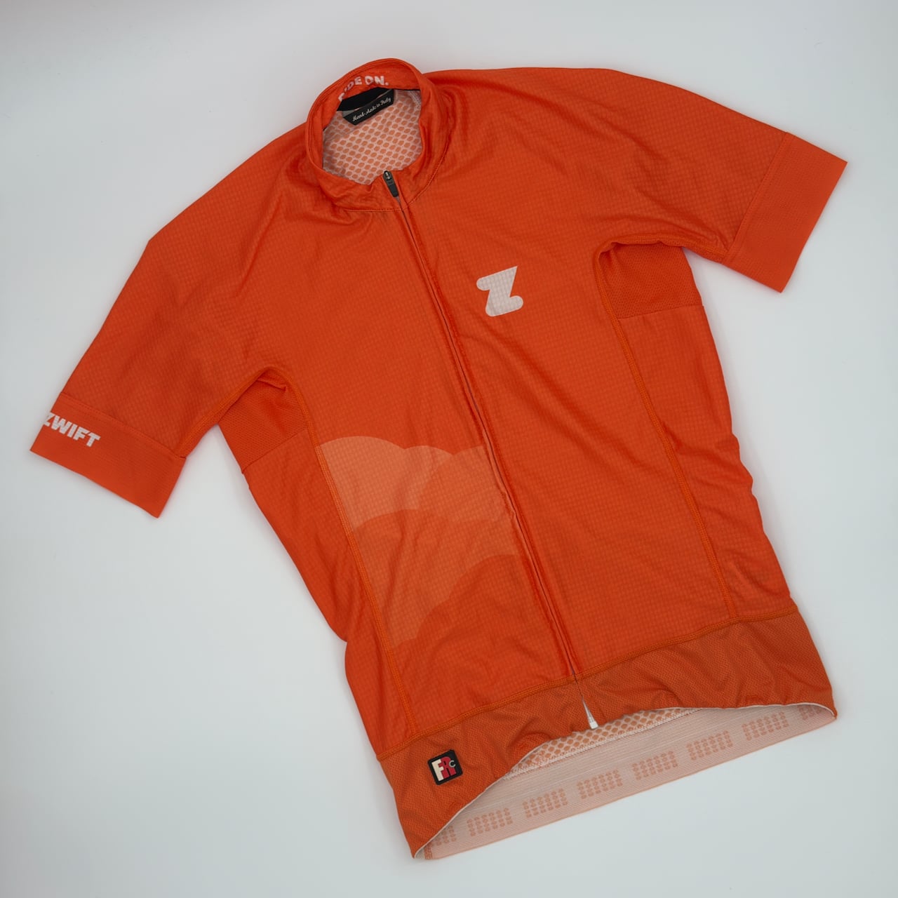 Zwift Men's Breakaway Jersey - S - Orange - Very Good Used Condition
