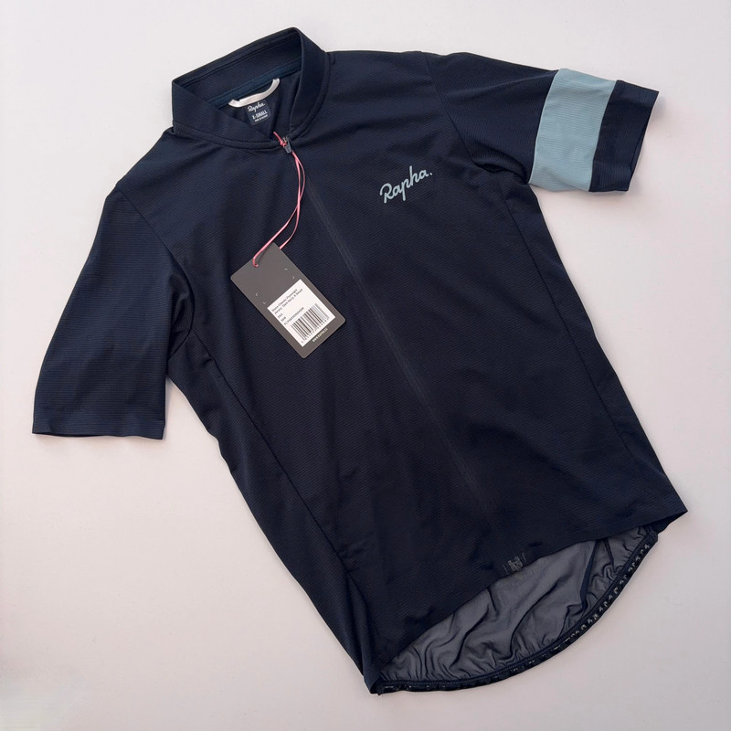 Rapha Men's Classic Flyweight Jersey - XS - Dark Navy - New With Tags