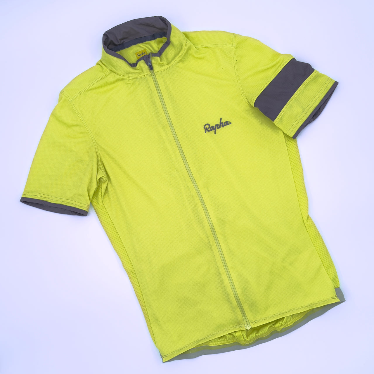 Rapha Super Lightweight Men’s Jersey - M - Yellow - Very Good Used Condition