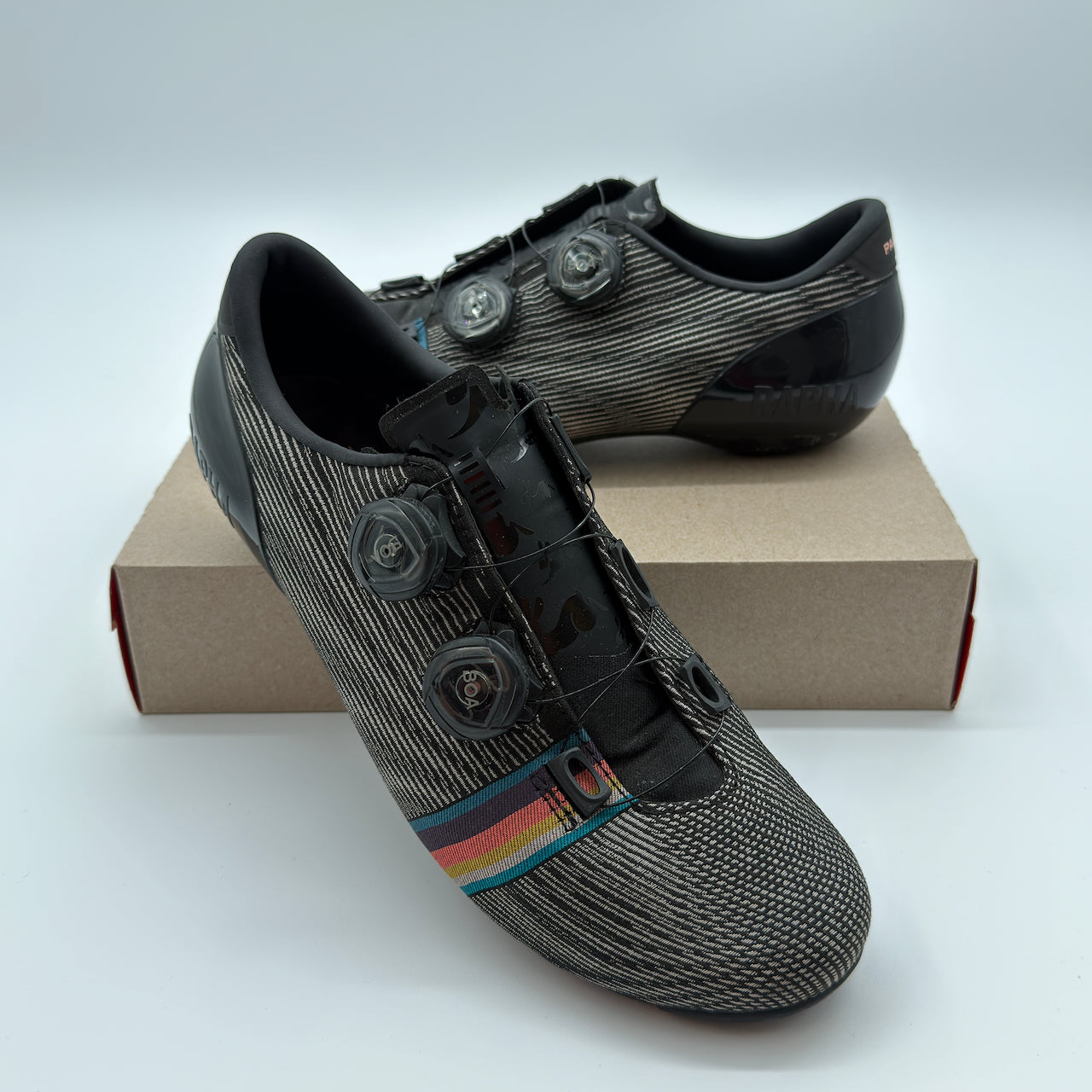 Rapha x Paul Smith Pro Team Shoe - EU 41 - Grey / Black - Excellent Used Condition