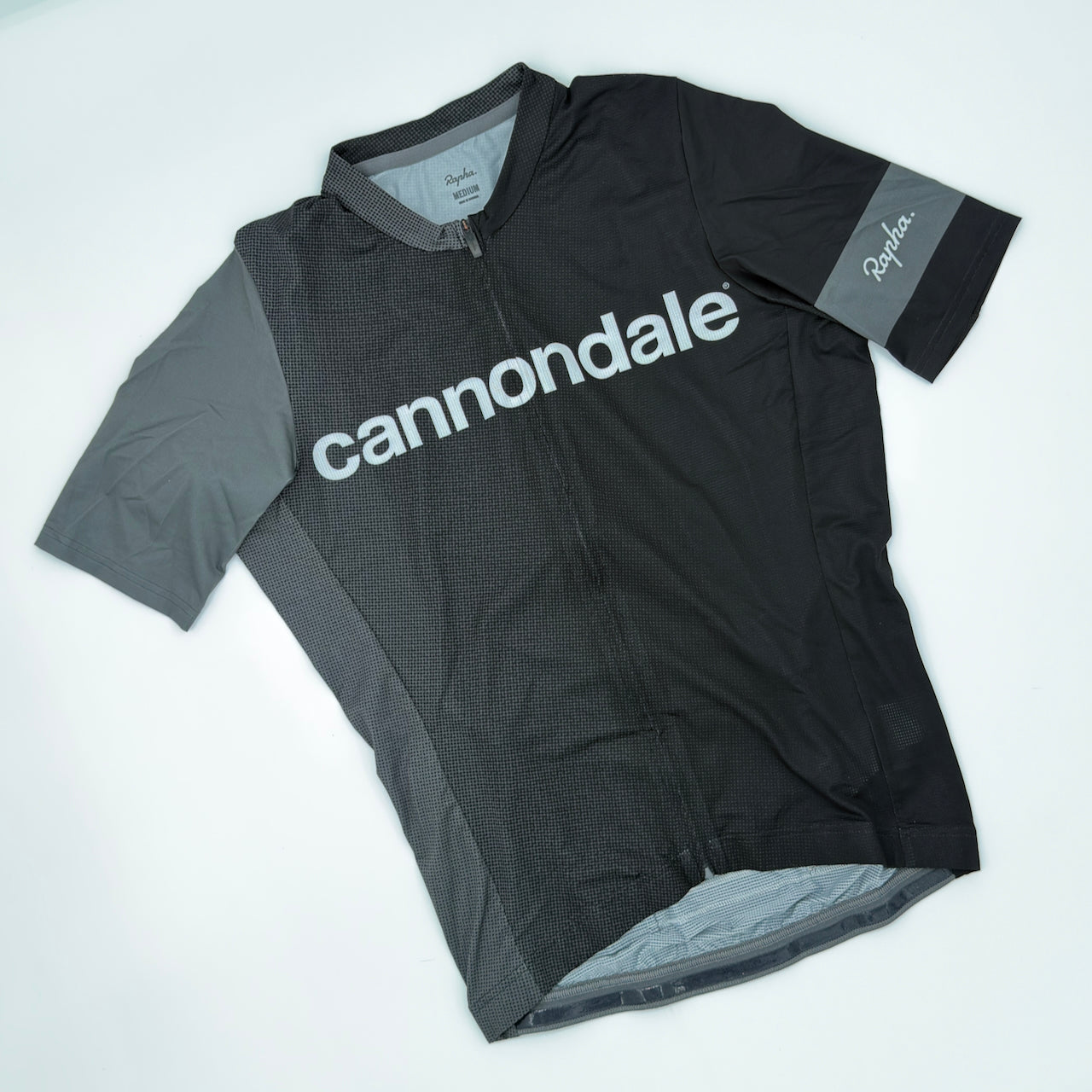 Rapha x Cannondale Men's Pro Team Lightweight Jersey - M - Black / Grey - Excellent Used Condition