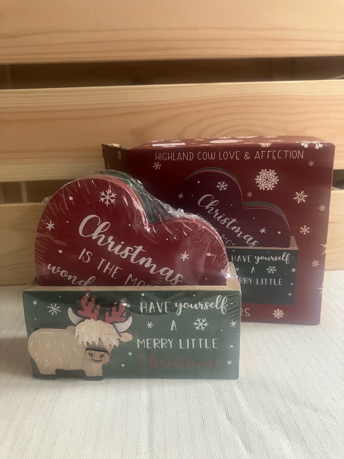 Christmas coaster