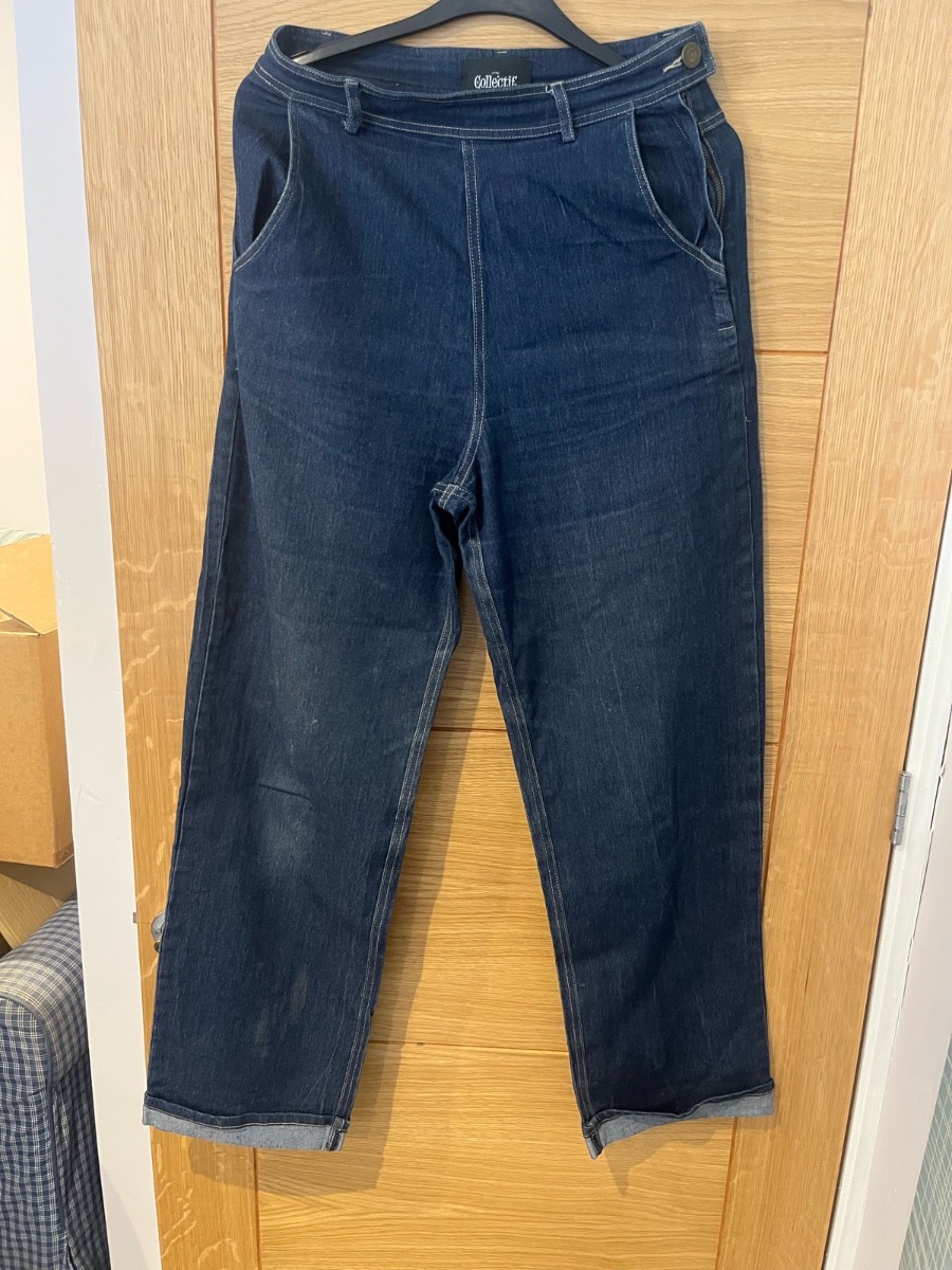 Collectif Wide Leg Jeans