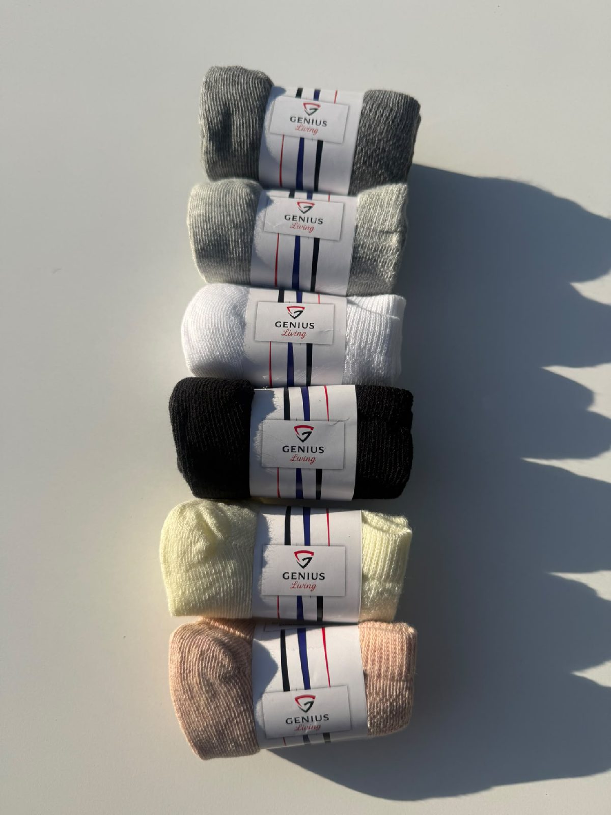6 pair trainer socks