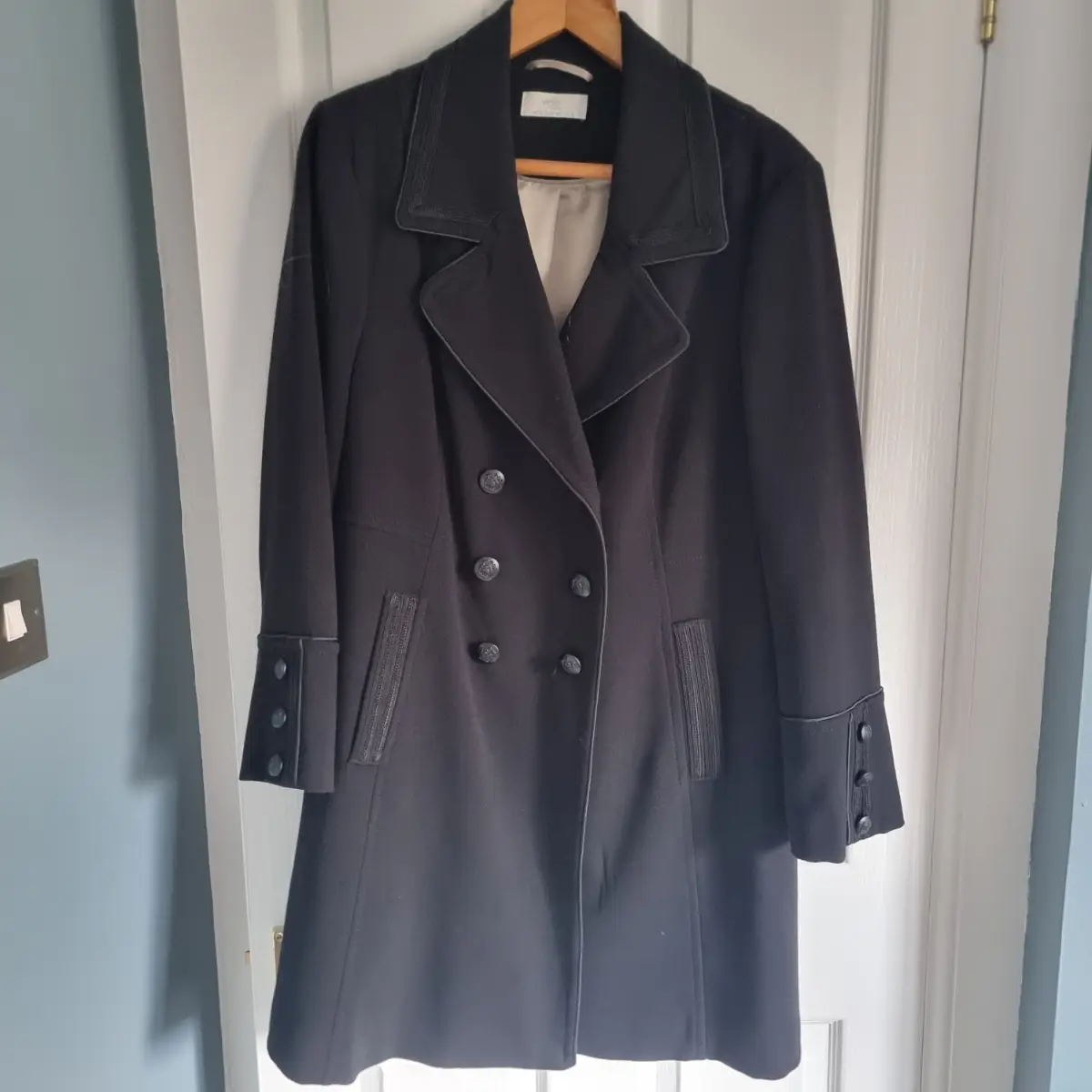 Ladies knee length winter coat