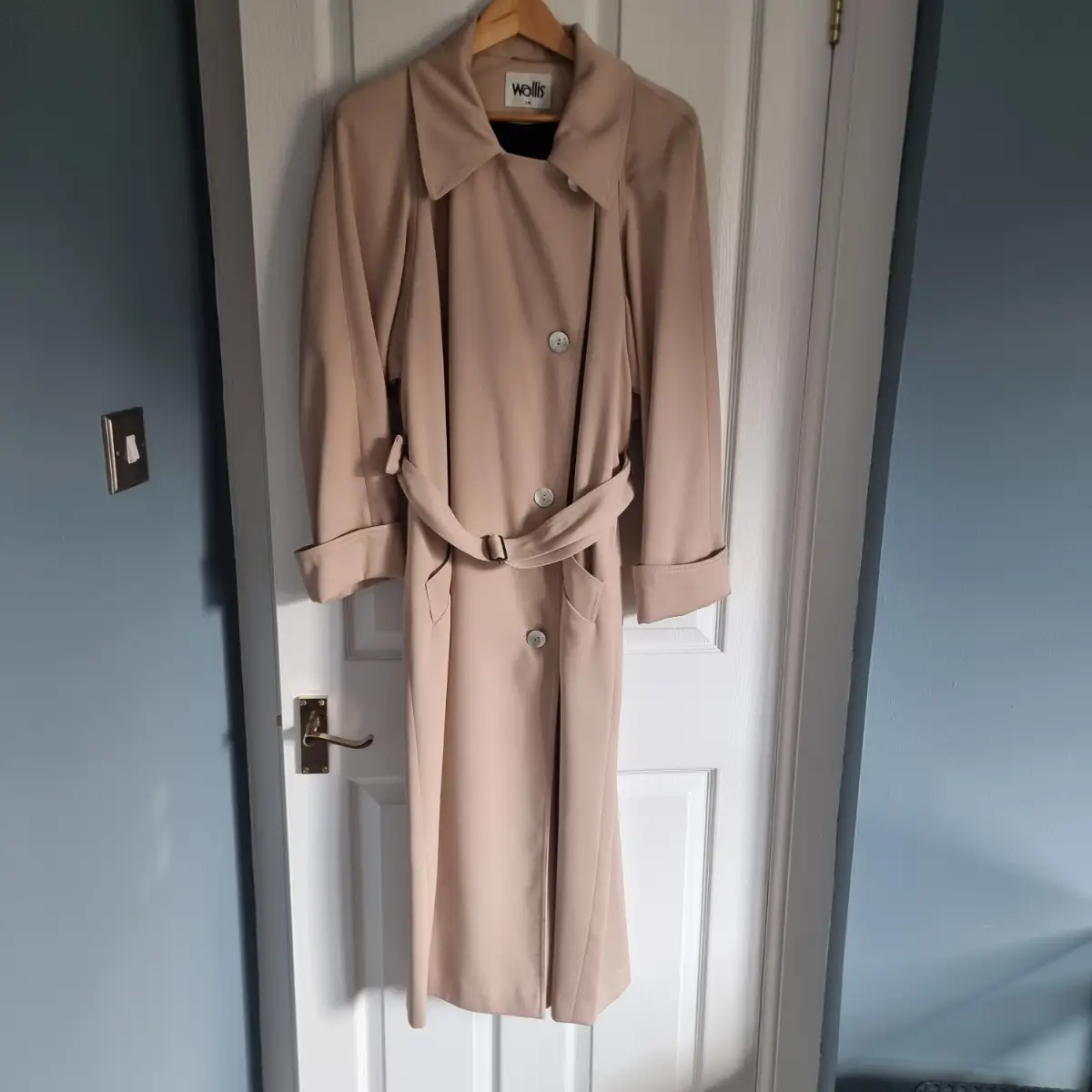 Ladies long trench style coat