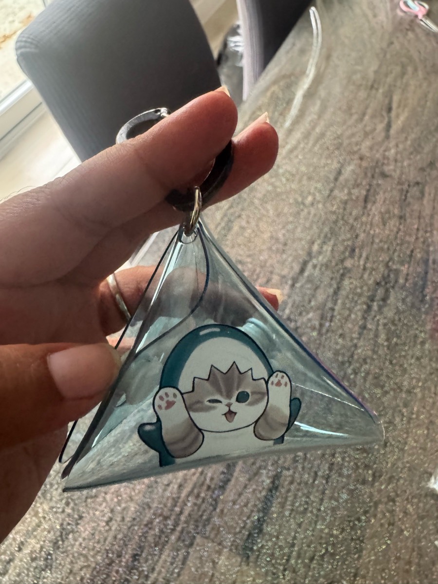 Mofusand keychain coin purse