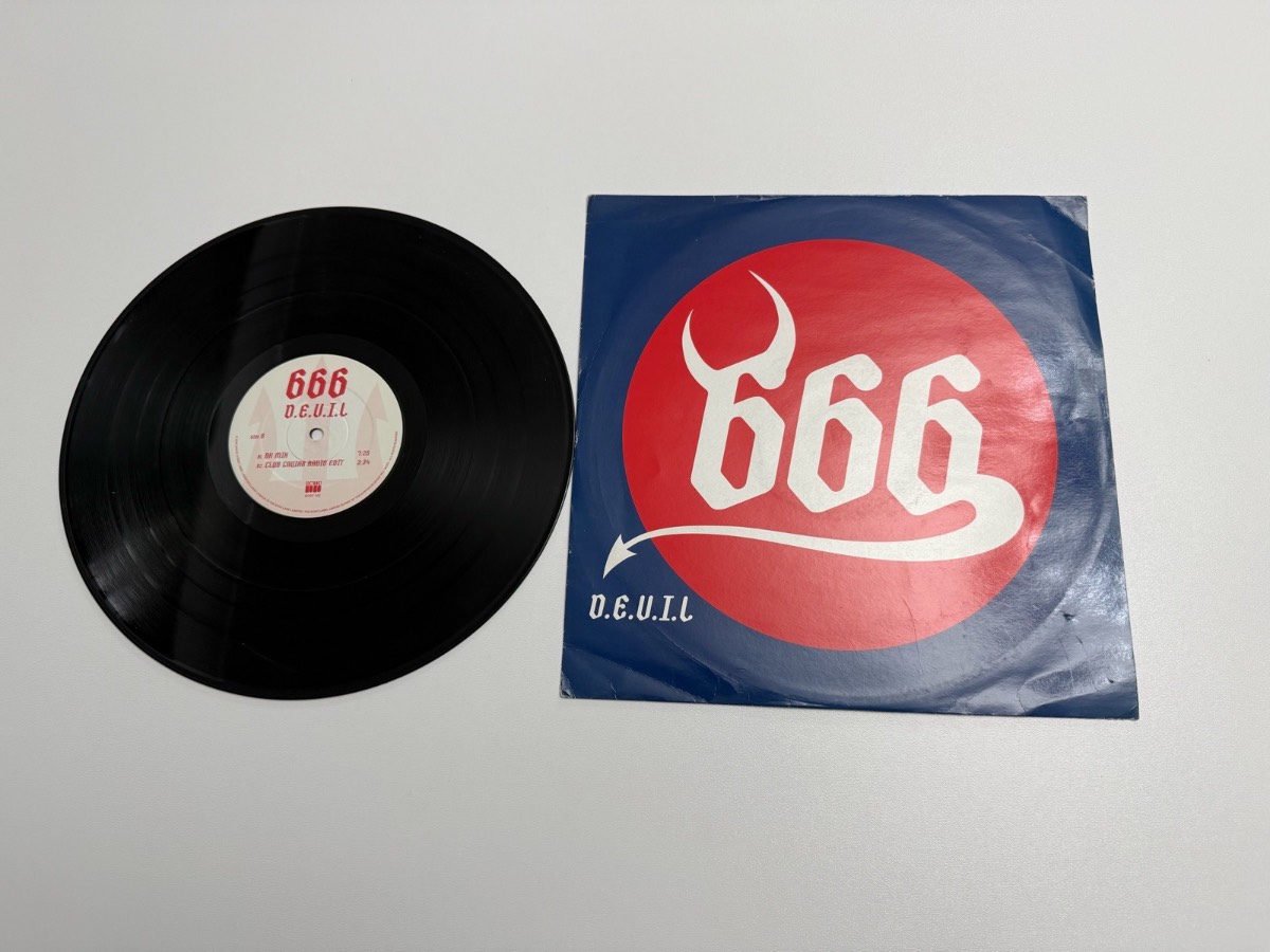 D.E.V.I.L Vinyl 666 Remix Record
