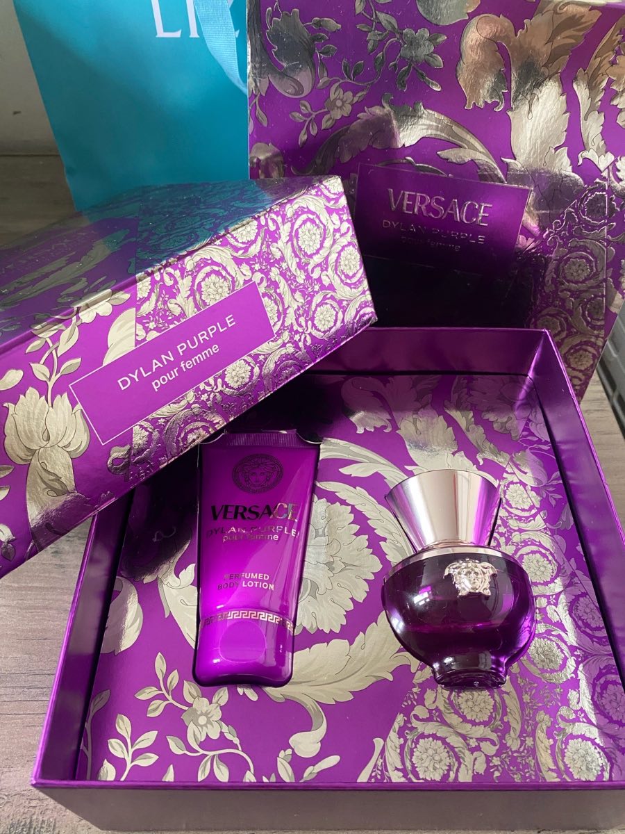 Versace Dylan Purple gift set brand new