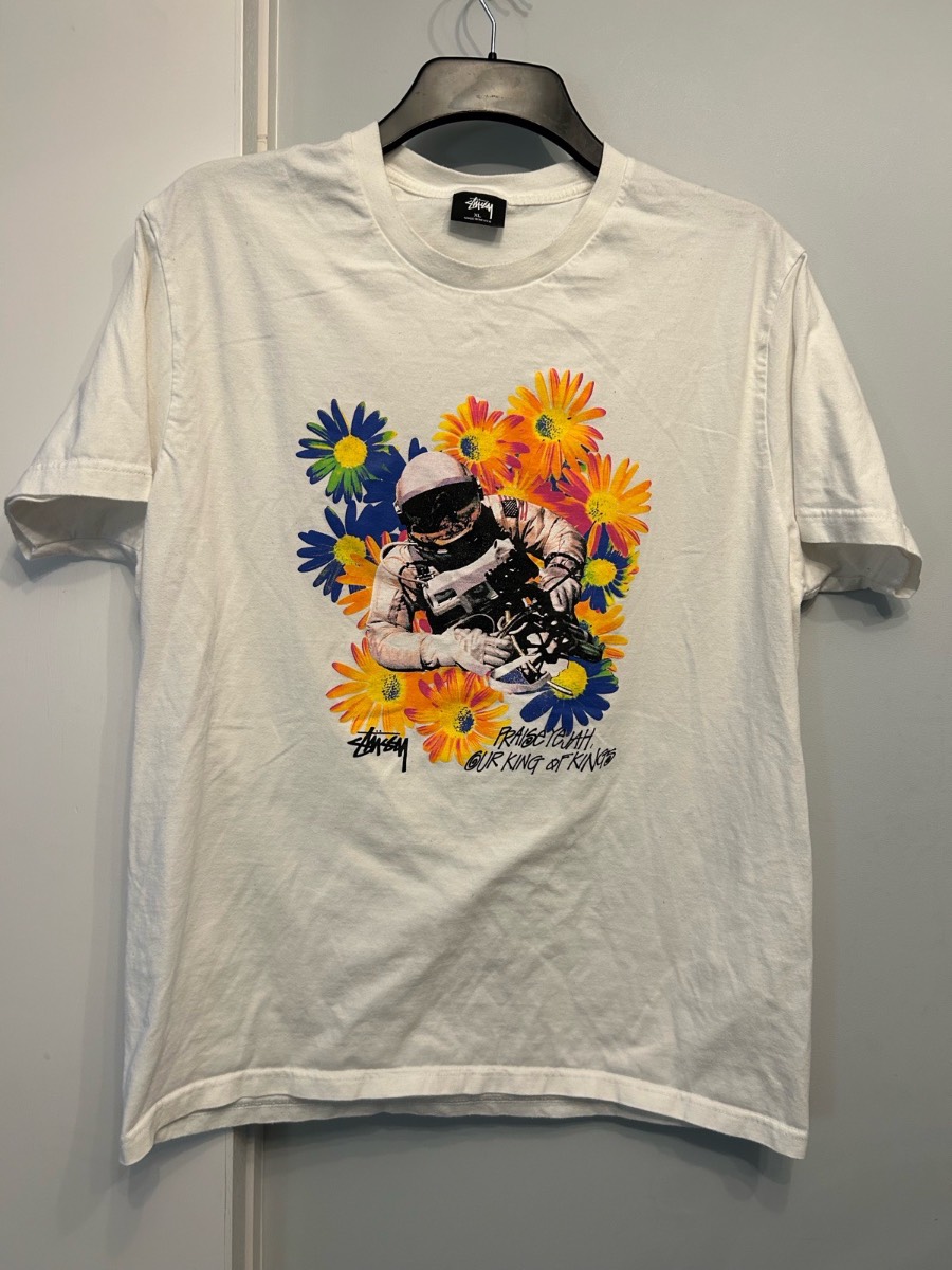 Vintage stussy graphic print t shirt Size XL