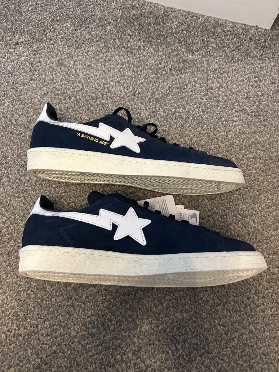 Adidas bape campus 30th anniversary trainers