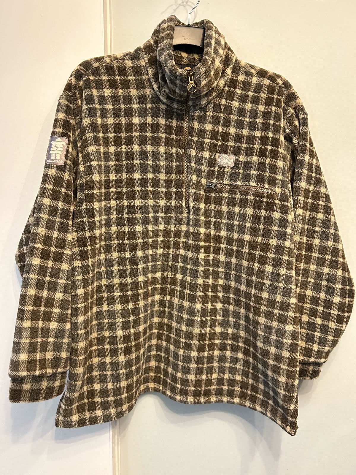 Vintage low alpine Aleutian polartec fleece