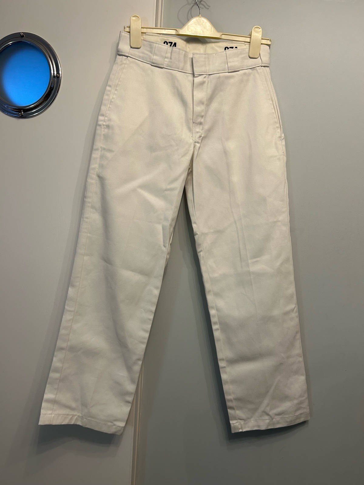 Dickies 874 loose fit trousers White