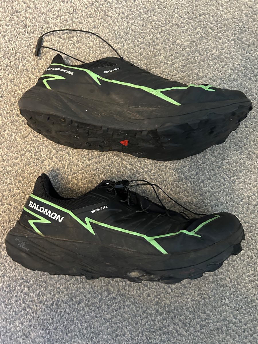 Salomon goretex sensifit men’s running trainers UK 10