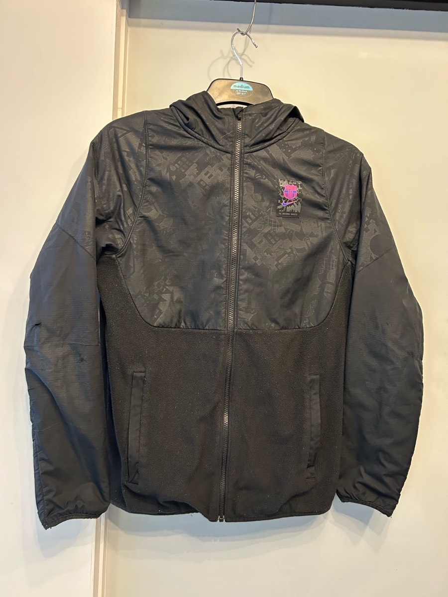Nike Barcelona fc fleece jacket Size small