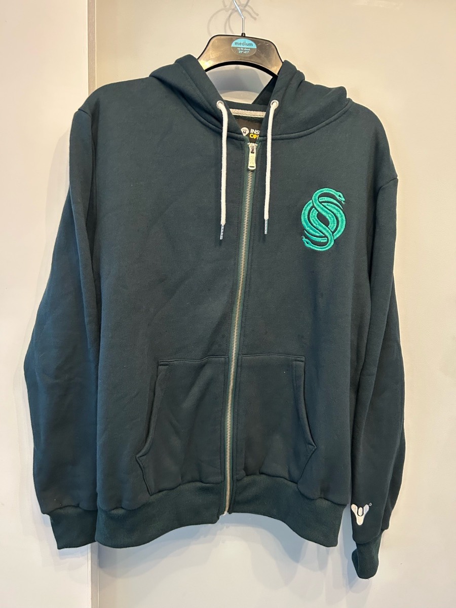Insert coin x destiny zip up hoodie Size medium