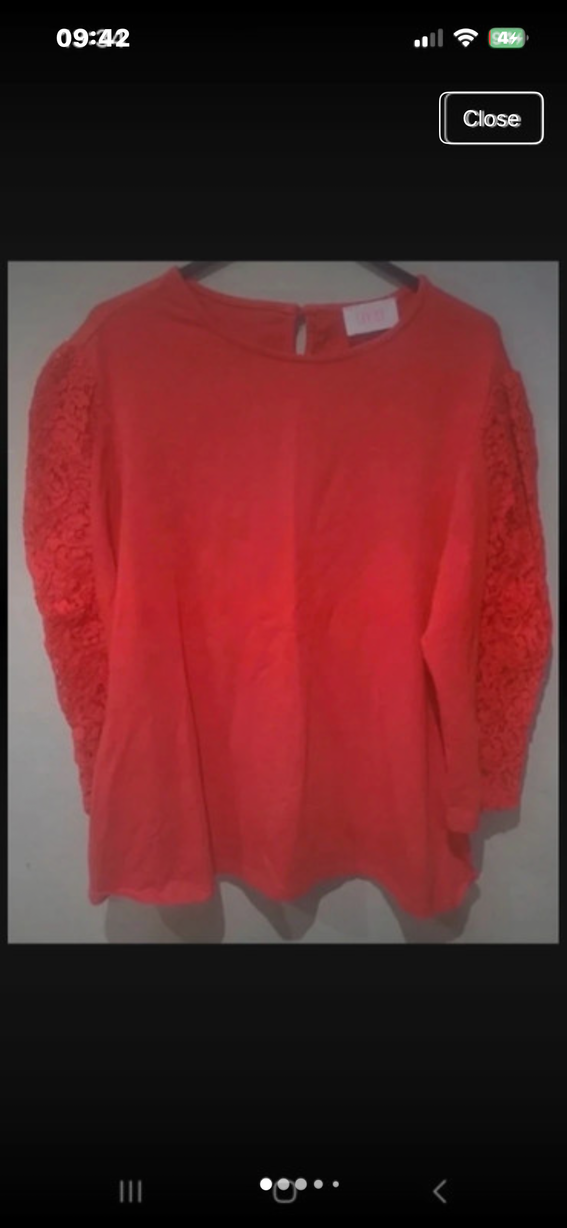 LN Red  Savida  Long-sleeved top 14