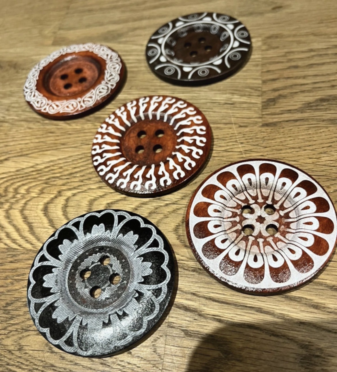 5 xl buttons 60mm