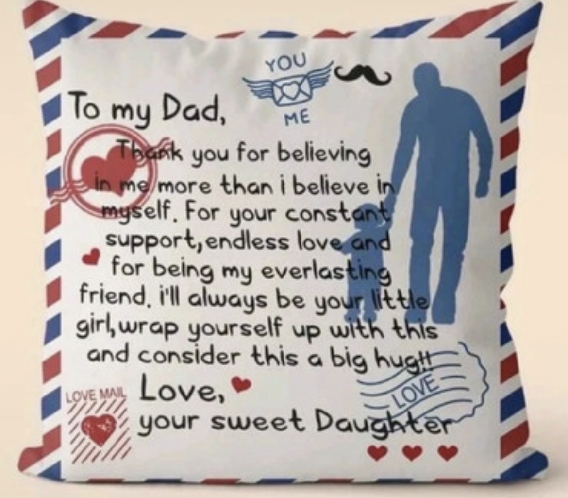 Cheap dad cushion gift