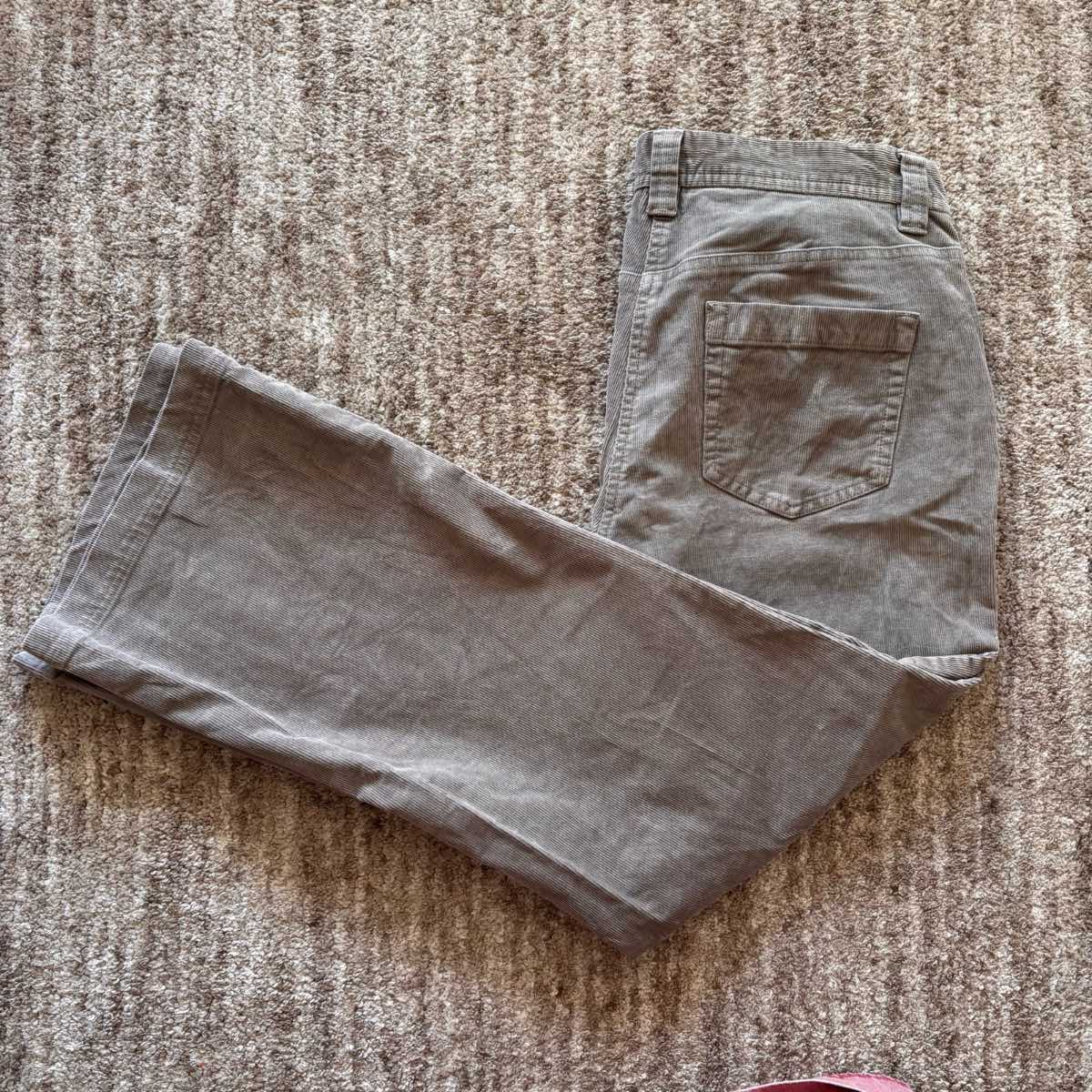 Boden Womens Beige Corduroy Trousers Size 16R
