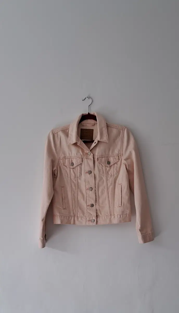 Levi's Rose Pink Denim Jacket