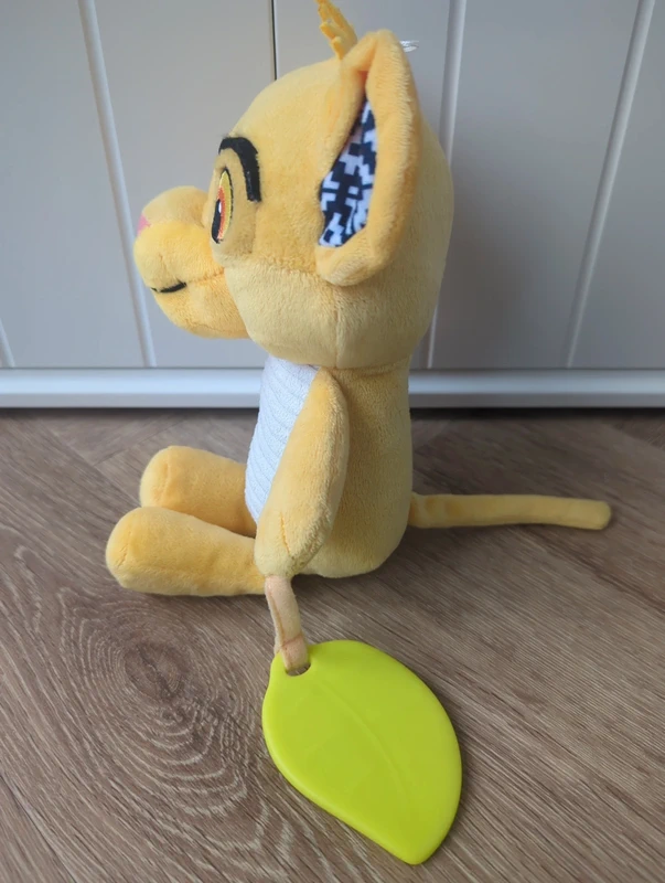Clementoni Disney's Lion King Simba Sensory Activity Plush Toy