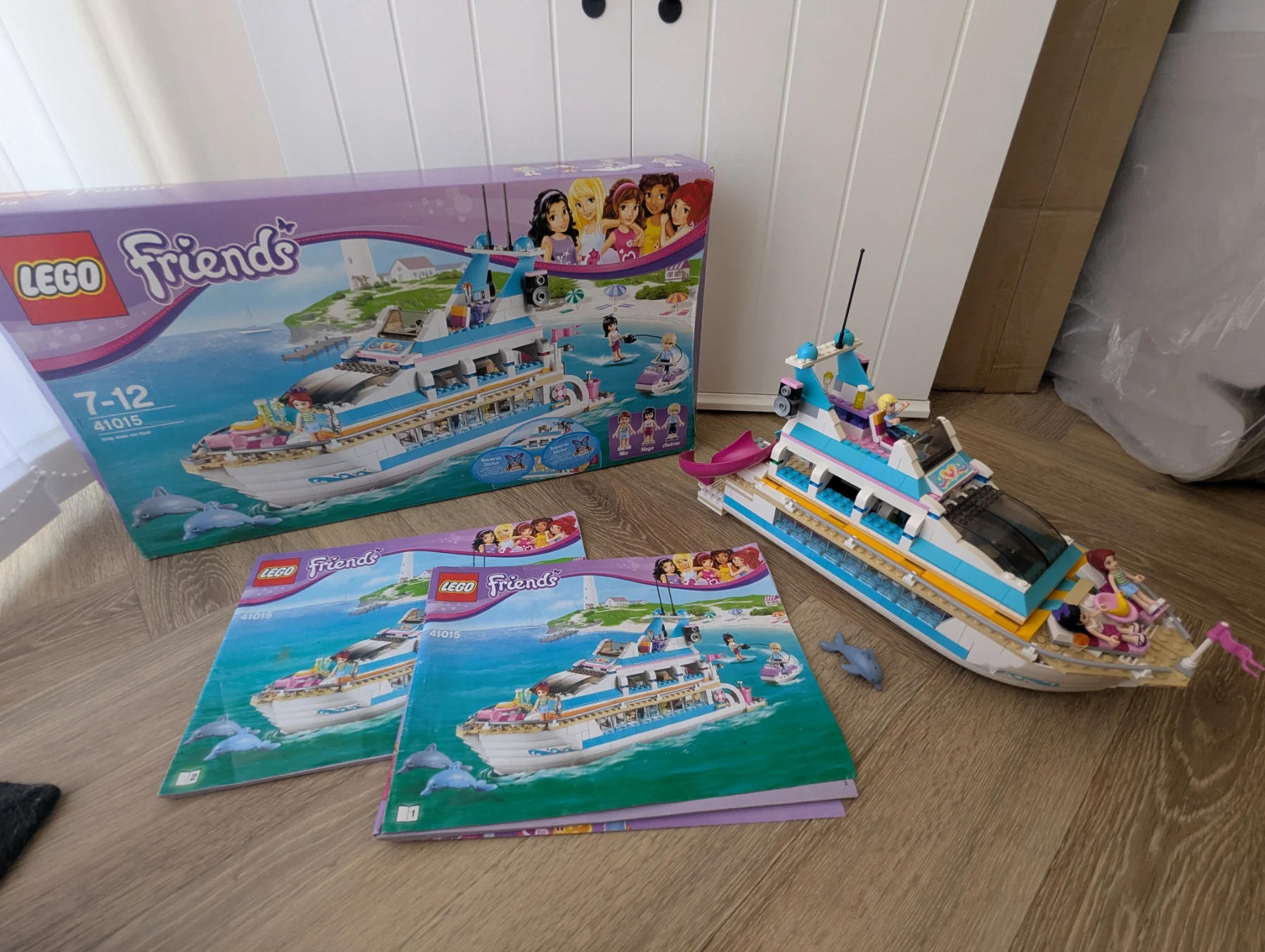 LEGO Friends Dolphin Cruiser 41015 Building Blocks Boat Cruise Ship Mini Figures
