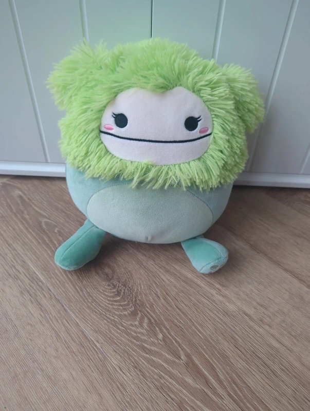Squishmallows Bren The Bigfoot KellyToy Green Soft Toy Plush