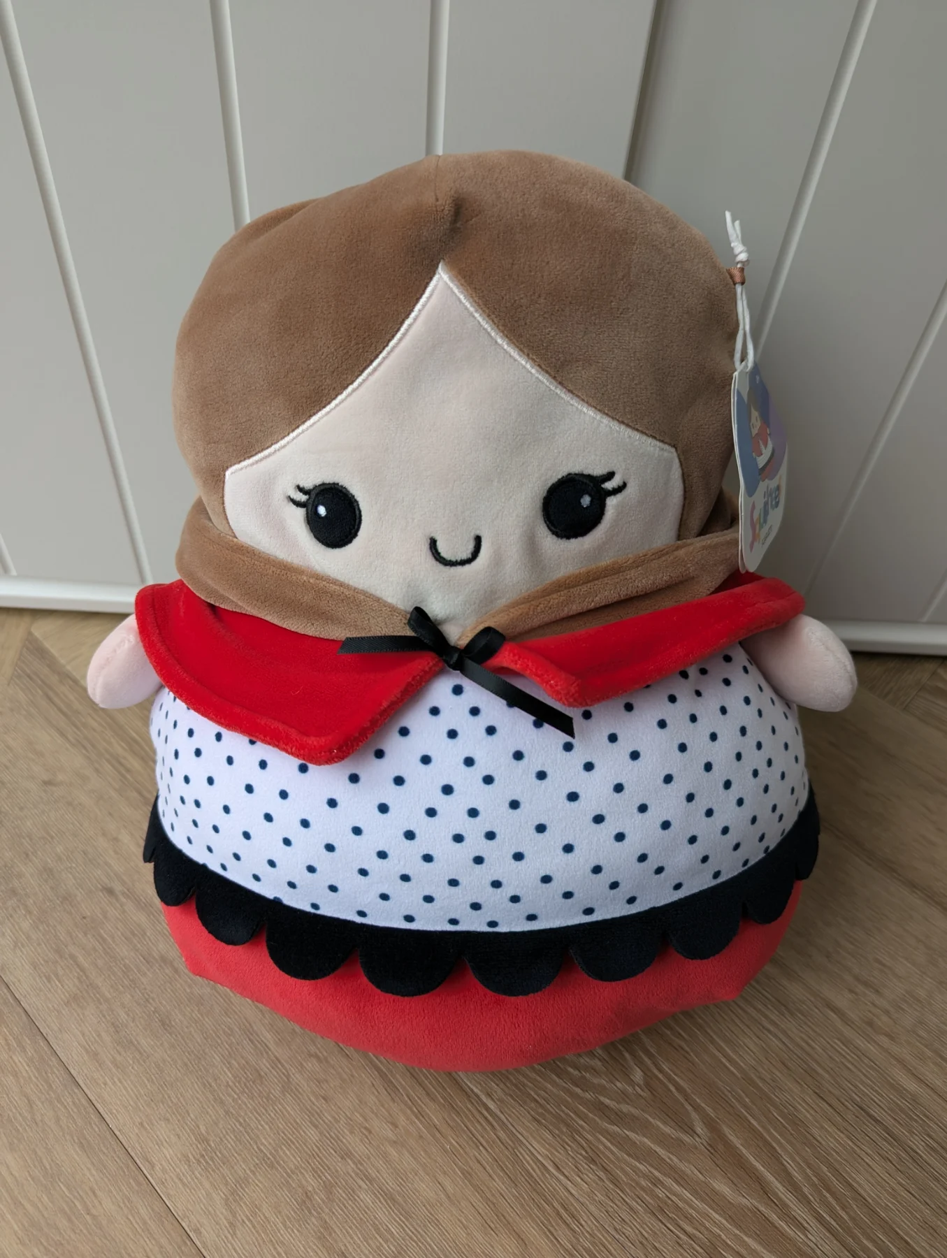 Squishees Scarlett Fairytale Soft Toy Plush Aldi Red Riding Hood Wolf