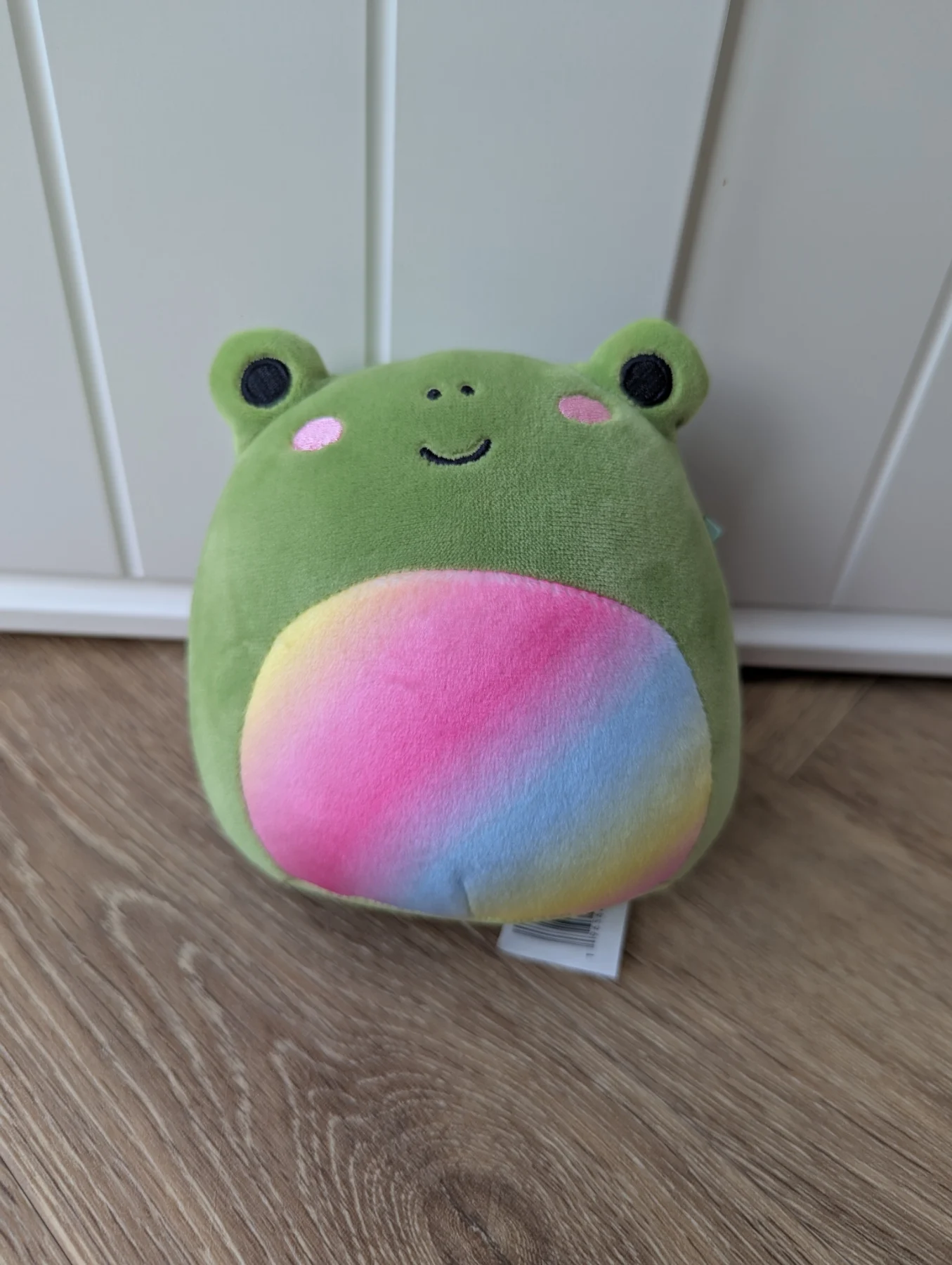 Squishmallows Doxl The Green Frog Rainbow Belly Plush 5" Soft Toy Plush Rare