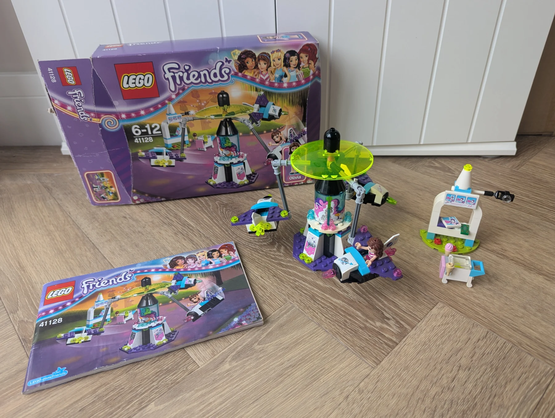 LEGO Friends Amusement Park Space Ride 41128 Building Blocks Set Mini Figure