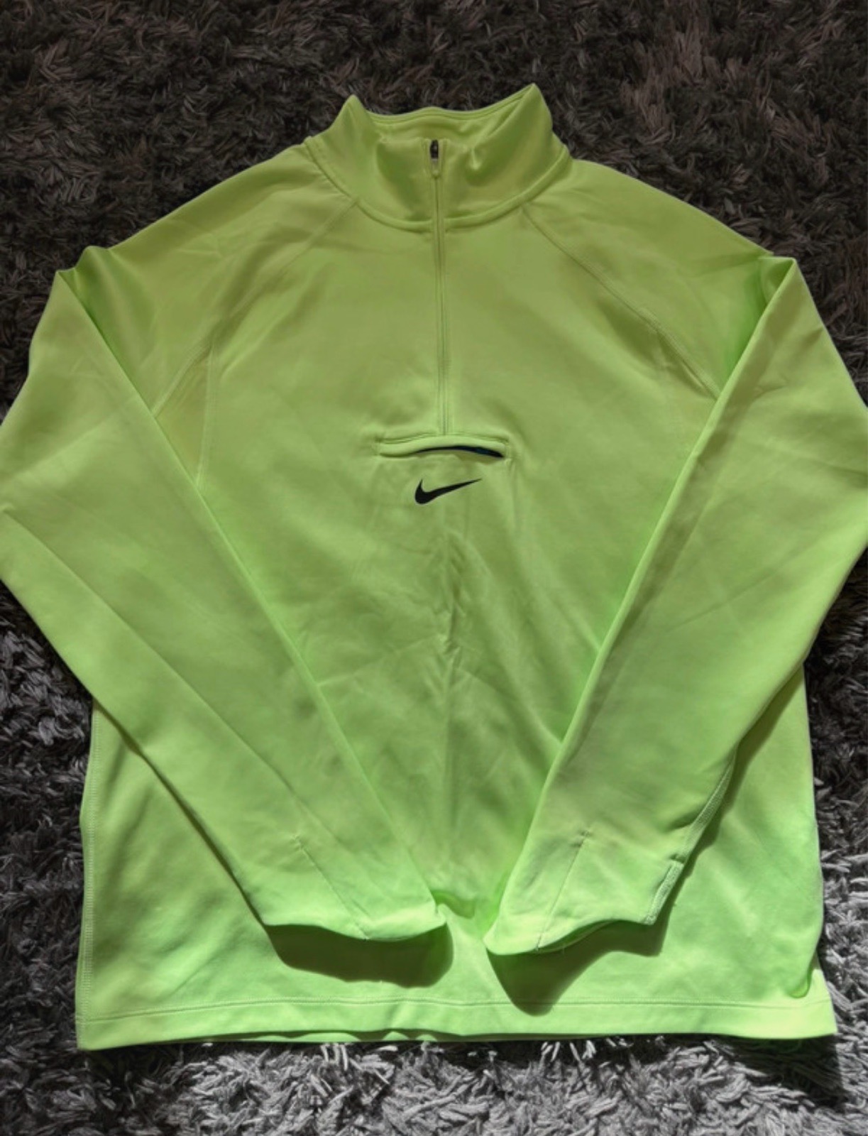 Nike seamless 1/4 zip top