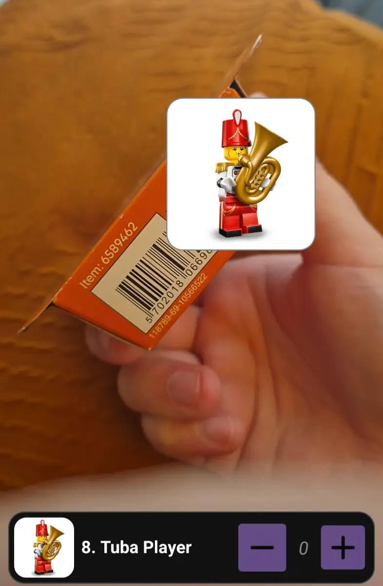 Lego 71052 Minifigure - Tuba Player
