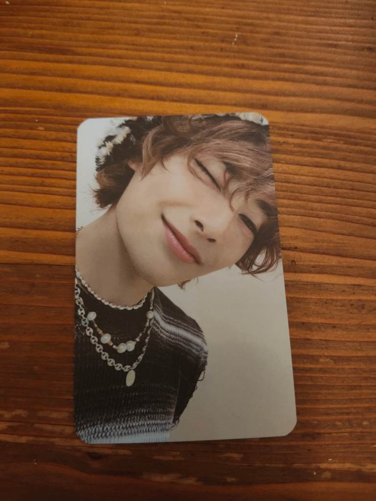 Stray kids double sided ate photocard lomo skz stay I.N